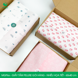  MGPI - Tấm giấy Pelure gói hàng in họa tiết - 60x40 cm - Nhiều họa tiết 