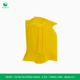  MT4V2 - 28x42 cm - Túi nilon đóng hàng - 2 lớp - Vàng 