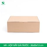  Hộp M9 - 30x20x7.5 cm -  Thùng hộp carton trơn đóng hàng 