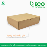  MNGK02 - 18x12x6cm - HỘP NẮP GÀI HÔNG KEO NIÊM PHONG 