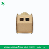  MFK06D - Xe bồn lắp ráp bằng carton - 20x8x11 cm 