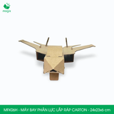  MFK06H - Máy bay phản lực lắp ráp bằng carton - 24x23x6 cm 