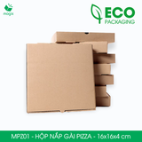  MPZ01 - Hộp nắp gài pizza - 16x16x4 cm 