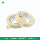  BKG1V - Băng keo giấy khổ 1.2cm x 10m 