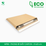  MPB5 – 31x23 cm – Phong bì giấy carton màu nâu 