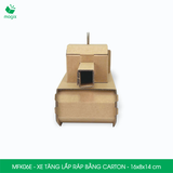  MFK06E - Xe tăng lắp ráp bằng carton - 16x8x14 cm 