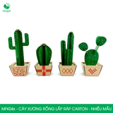  MFKxx - Mô hình lắp ráp bằng giấy carton - Nhiều mẫu 