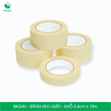  BKG4V - Băng keo giấy khổ 2.4cm x 10m 