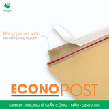  MPBN4 - 26x19 cm - PHONG BÌ GIẤY CỨNG MÀU NÂU 