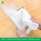  CPF01 - Cuộn xốp PE Foam - Dày 3mm - Khổ 50cm x 10m 