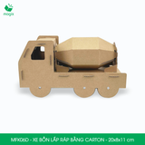  MFK06D - Xe bồn lắp ráp bằng carton - 20x8x11 cm 