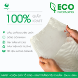  MHP8T – 50cm x 50m – Cuộn giấy tổ ong - Kraft trắng kem Tiêu Chuẩn 