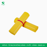  MT5V2 - 38x52 cm - Túi nilon đóng hàng - 2 lớp - Vàng 