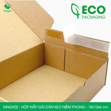  MNGK02 - 18x12x6cm - HỘP NẮP GÀI HÔNG KEO NIÊM PHONG 