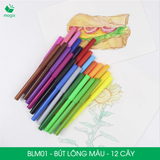  BLM01 - Bút lông màu - 12 cây 
