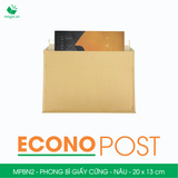  MPBN2 - 20x13 cm - PHONG BÌ GIẤY CỨNG MÀU NÂU 