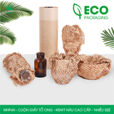 MHPxN - Cuộn giấy tổ ong - Kraft nâu Cao Cấp - Nhiều size 