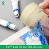  BKG8V - Băng keo giấy khổ 4.8cm x 25m 