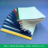  BKS1V - Băng keo Simili - Vàng - Khổ 5cm x 7m - 6 cuộn/cây 