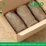  MHP2NS - 30cm x 50m - Cuộn giấy tổ ong - Kraft nâu Tiêu Chuẩn 