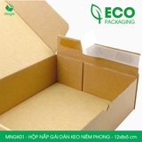  MNGK01 - 12x8x5cm - HỘP NẮP GÀI HÔNG KEO NIÊM PHONG 