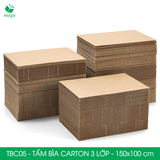  TBC05 - Tấm Bìa Carton - 150x100 cm 