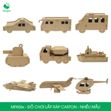  MFKxx - Mô hình lắp ráp bằng giấy carton - Nhiều mẫu 
