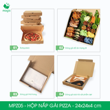  MPZ05 - Hộp nắp gài pizza - 24x24x4 cm 