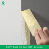 BKG2V - Băng keo giấy khổ 1.2cm x 25m 