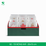  B2 - 20x15 cm [25 túi/pack] - Túi bóng khí 