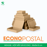  MENG08 - Hộp nắp gài hông ECONO - 30x25x10 cm 