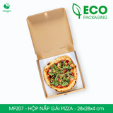  MPZ07 - Hộp nắp gài pizza - 28x28x4 cm 