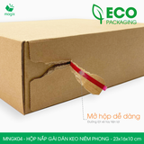  MNGK04 - 23x16x10cm - HỘP NẮP GÀI HÔNG KEO NIÊM PHONG 