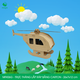  MFK06x - Phương tiện vận tải lắp ráp bằng carton - Nhiều mẫu 