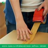  DC01N - Dao cắt băng keo nhựa 100 yard - Khổ 5cm 
