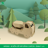  MFK06x - Phương tiện vận tải lắp ráp bằng carton - Nhiều mẫu 
