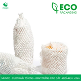  MHP4TC - 40cm x 25m - Cuộn giấy tổ ong - Kraft trắng Cao Cấp 