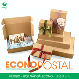  MENG01 - Hộp nắp gài hông ECONO - 12x8x4 cm 