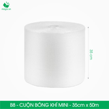  B8 - 35cmx50m - Cuộn bóng khí - màng xốp hơi 