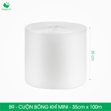  B9 - 35cmx100m - Cuộn bóng khí - màng xốp hơi 