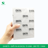  GA5E73 - Giấy in A5 Excel 72 gsm - 300 tờ/ 1 ram 