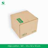  M1 - 12x12x10 cm - Thùng hộp carton 