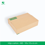  M2 - 18x13x6 cm - Thùng hộp carton 