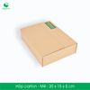  M4 - 20x15x5 cm - Thùng hộp carton xếp nhanh 