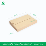  MBM6 - 41x32x7cm - HỘP CARTON THAY ĐỔI CHIỀU CAO 