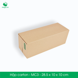  MC3 - 28.5x10x10 cm - Thùng hộp carton - Hộp cao 