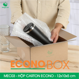  MEC03 - 12x10x5 cm - Hộp carton siêu tiết kiệm ECONO 