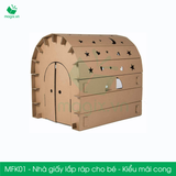  MFK01 - Nhà giấy carton lắp ráp cho bé 