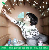  MFK01 - Nhà giấy carton lắp ráp cho bé 