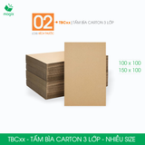  TBCx - Tấm Bìa Carton - Size lớn 